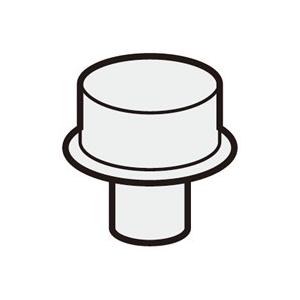 シャープ SHARP 掃除機用筒型フィルター（下） 2174070046