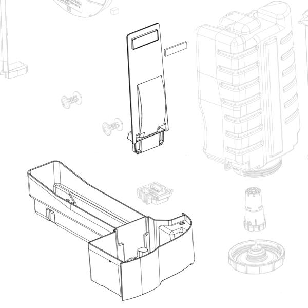 シャープ SHARP 加湿空気清浄機 加湿トレーセット ホワイト（2801370067+280408...