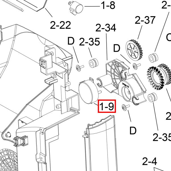 シャープ SHARP 加湿空気清浄機 加湿モーター 2806300125★
