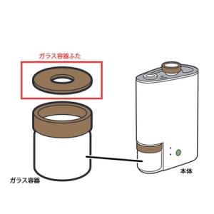 パナソニック Panasonic コーヒー焙煎機 ガラス容器ふた AE-NRP02