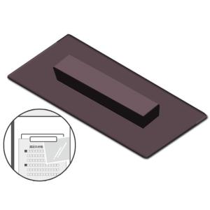 パナソニック Panasonic 冷蔵庫用フルフラットガラスドア専用マグネットセット（茶色） ARMH00A00540◆