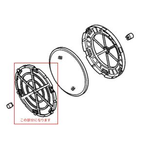 三菱 電機 ルーム エアコン 室外機用 防雪フード AGJT-18S 鋼板 吸込