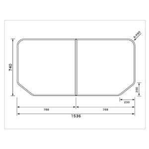 パナソニック Panasonic 風呂ふた 組みフタ（1600用） GTD74KN11（キャンセル・...