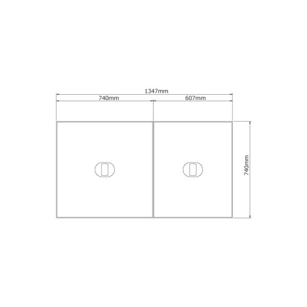 ノーリツ NORITZ 取っ手付き断熱風呂ふた（FD-SYB1678RT-WH/SB KHH） KH...