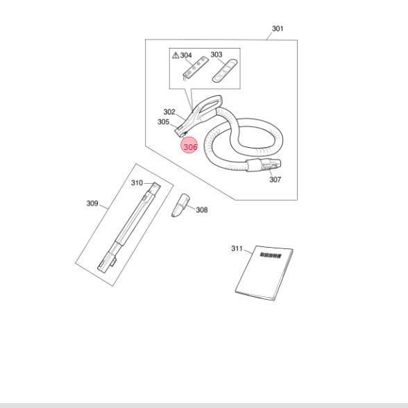 三菱 MITSUBISHI 掃除機 すみずみブラシ M11E72490B★