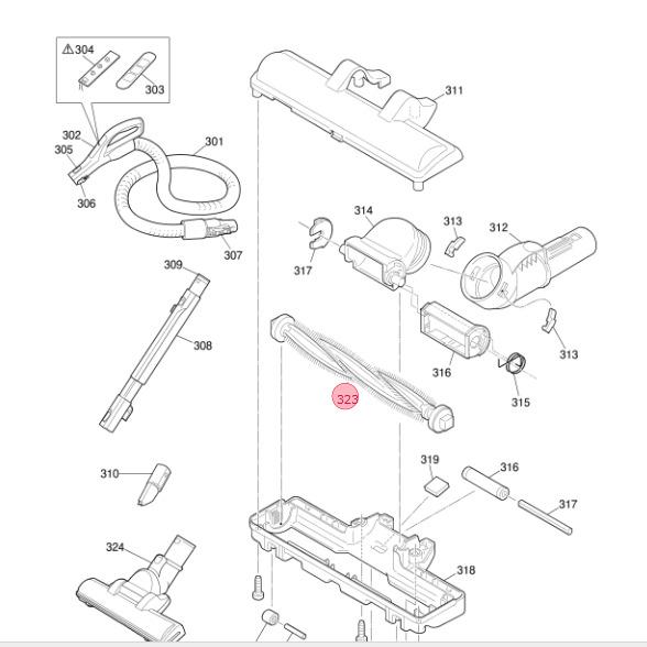 三菱 MITSUBISHI 掃除機 ヘッド 回転ブラシ M11E90490M