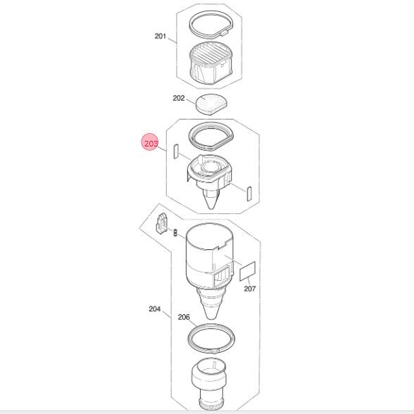 三菱 MITSUBISHI 掃除機 コーンメッシュ M11F01409M