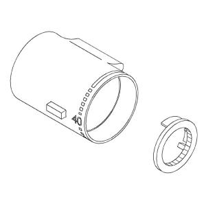 TOTO 壁付サーモ２０ 温度調節ハンドル部（TMHG40型用） THA29