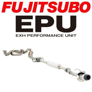 FUJITSUBO EPUパフォーマンスユニットマフラー DBA-ZC6スバルBRZ M/T用 H28/8〜R1/4