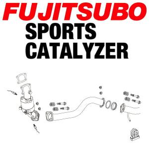 フジツボ スポーツキャタライザーCBA-ZC33Sスイフトスポーツ M/T用 H29/9〜R2/5｜partsdepot