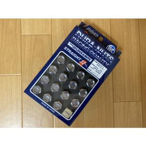 RAYS ジュラルミンロック&ナットセットL32 4H用 P1.25RD レッド 全長 