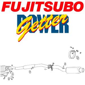 FUJITSUBO パワーゲッタータイプRSマフラー E-CD9AランサーエボリューションI H4/9〜H6/1｜partsdepotys5