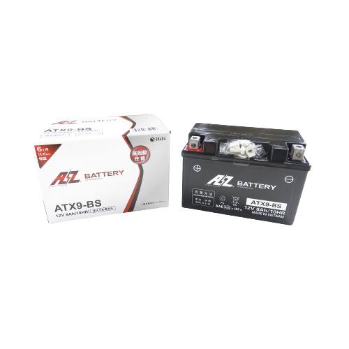 AZ Battery(AZバッテリー) バイク バッテリー ATX9-BS (YTX9-BS 互換)...