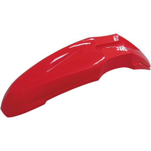 オフロード バイク用 フロントフェンダー レッド 外装 PFP