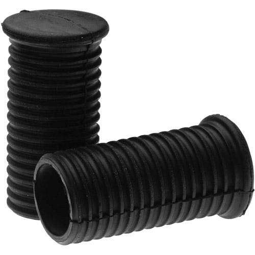 KUSTOM1 フットレストラバーペア フットレスト ハーレー ペア バイク