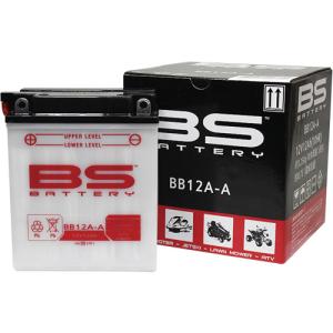 BSバッテリー(ビーエスバッテリー) バイク バッテリー BB12A-A (YB12A-A互換) 液別 開放型バッテリー