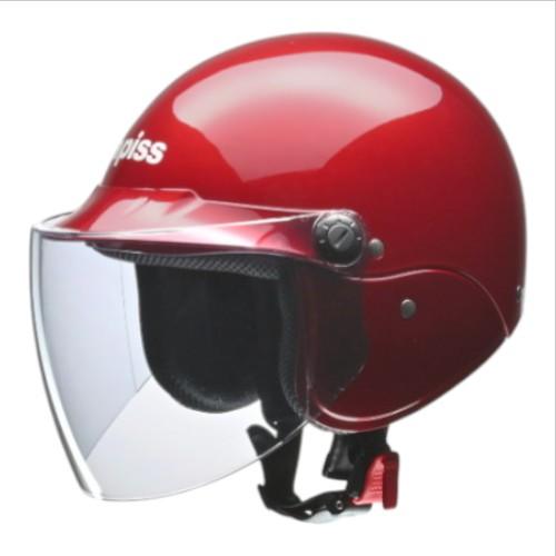 リード工業(LEAD) apiss(アピス) AP-603 セミジェットヘルメット キャンディレッド...