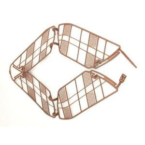 自転車 ドレスガード ブラウン ドレスネット 巻き込み防止