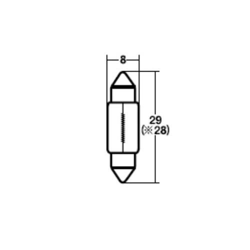 スタンレー(STANLEY) A3022C 12V5W 自動車 電球