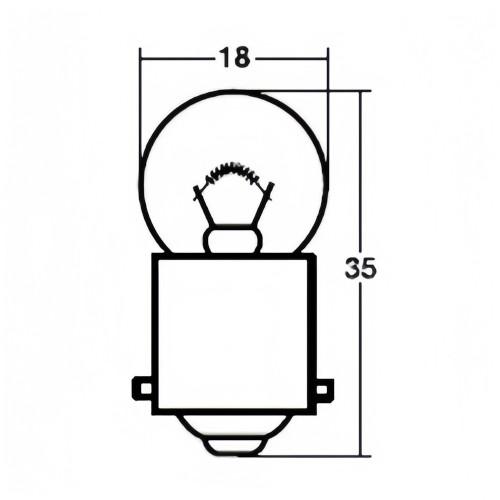 スタンレー(STANLEY) A4130 12V10W 自動車 電球