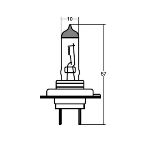 スタンレー(STANLEY) NO117 BP14-0017 12V55W 自動車 電球