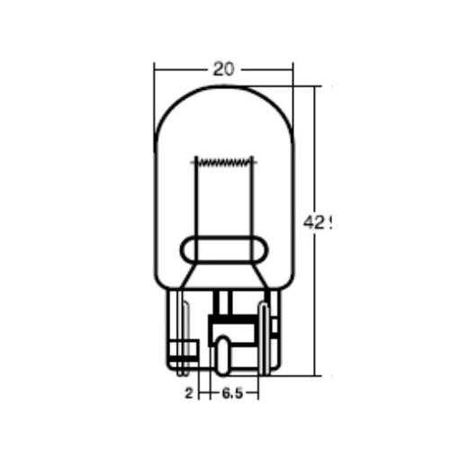 スタンレー(STANLEY) NO584ブリスターパック12V21W 自動車 電球