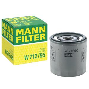 【1セット限定】MANN FILTER オイルフィルター オイルエレメント MANN-FILTER エンジン W712/95 オイルエレメント マンフィルター