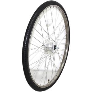 27インチ 自転車フロントホイール タイヤセット 27×1 3/8 37-630 前輪