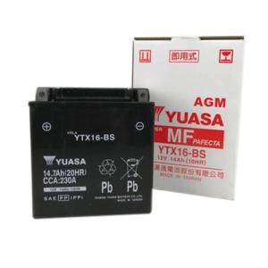 台湾ユアサ (タイワンユアサ) バイク バッテリー TYTX16-BS (YTX16-BS互換) 液別 密閉型MFバッテリーの商品画像