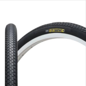 自転車 タイヤ 27インチ 2本セット ペア巻き CITY COMFORT 耐摩耗 86型