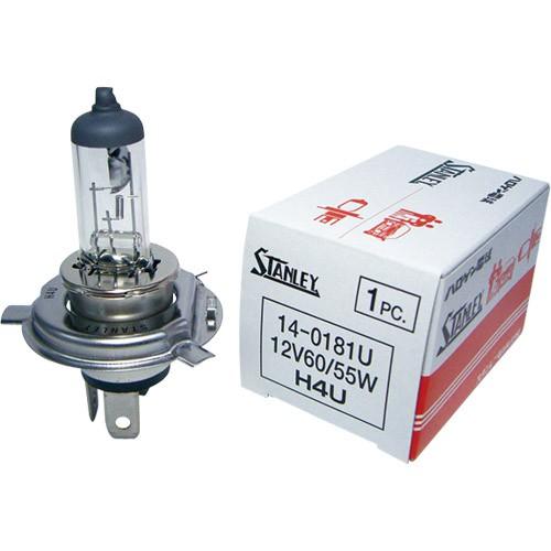 スタンレー(STANLEY) 14-0181U 12V60/55W (ユニバーサルタイプ) バイク ...