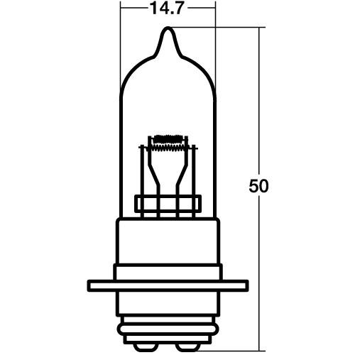 スタンレー(STANLEY) 14-0334 12V35/36.5W バイク ヘッドライト球