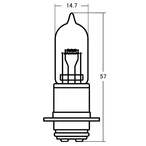 スタンレー(STANLEY) 14-0335 12V35/36.5W バイク ヘッドライト球