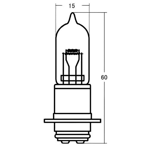 スタンレー(STANLEY) 14-0348 12V40/40W バイク ヘッドライト球