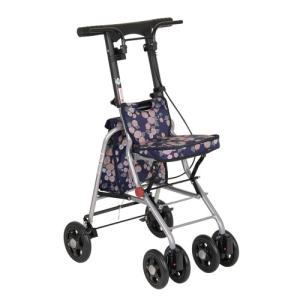 須恵廣工業 シルバーカー ポシェットボンベII 前押し 酸素ボンベカー