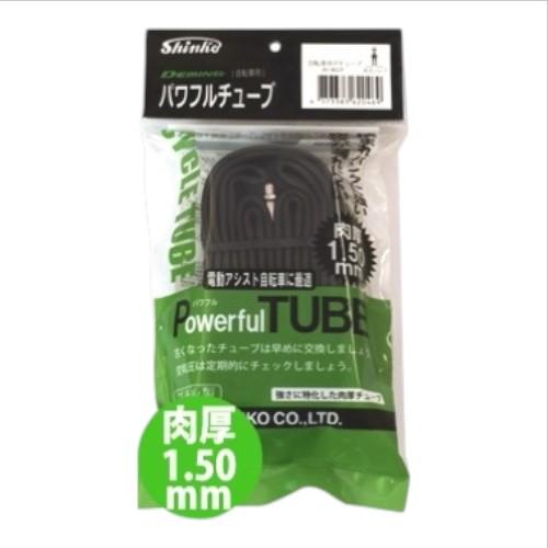 SHINKO(シンコー) パワフルチューブ 20×1.75-2.125 英式バルブ パッケージ入 2...