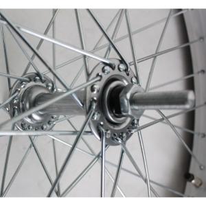 20インチ 自転車 前輪リム組 20×1.75...の詳細画像1