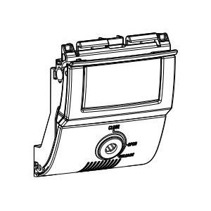 SHAD(シャッド) SH58X/SH59X専用新ロックカバー ブラックキー付属