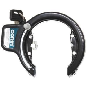 GORIN(ゴリン) GR-771 シリンダー式リング錠 ブラック パッケージ入り