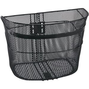 ワイドメッシュバスケットW-225CH 大きい 自転車カゴ バスケット