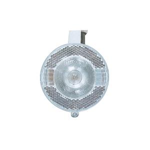 丸善電機産業 MBFRA-2.4 前面リフレクター付発電ランプ グレー/クリアー 袋入り MBL-2.4FRA