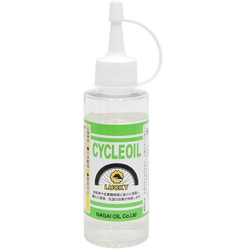 ラッキー 自転車用差し油 角油 とんがりキャップ 100ml  自転車専用ケミカル