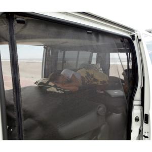 ユーアイビークル ハイエース 200系 虫除け 防虫ネット リア1面 ワゴン