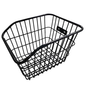 アサヒサイクル メッシュ後カゴ ブラック サイズ W340 H230 D400