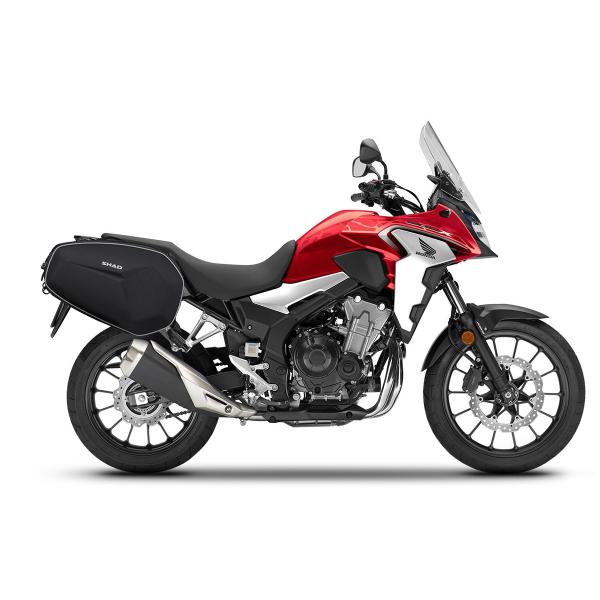 SHAD(シャッド) 【セット品】E48 サイドバッグ+サイドバッグホルダー NX400(24-25...