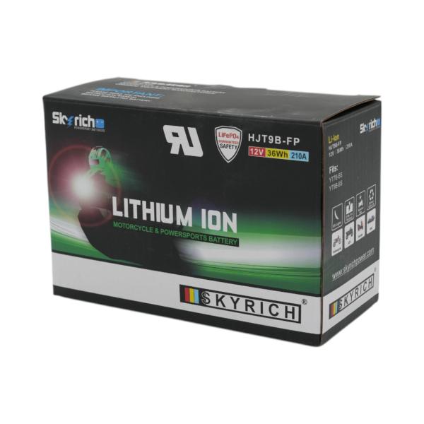 Skyrich バイク リチウムイオンバッテリー YT7B-BS YT9B-BS 互換 HJT9B-...