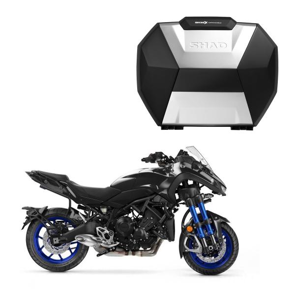 SHAD(シャッド) 【セット品】SH38X サイドケース アルミパネル+フィッティングキット NI...