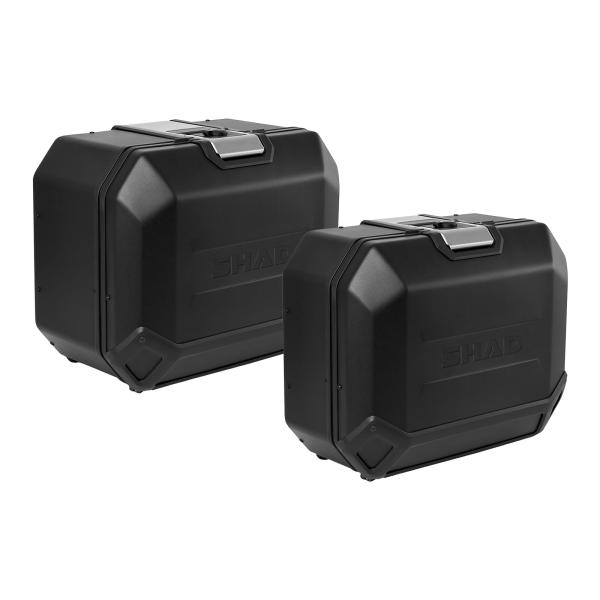 SHAD(シャッド) 【セット品】TR47(L)+TR36(R) TERRA サイドケース ブラック...