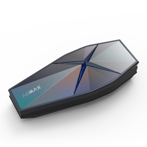 ASMAX F1 Pro バイク用 インカム シャイニーグレー 10人同時通話 連続通話約14時間 ...