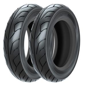 DUNLOP（ダンロップ） [前後セット] DUNLOP D307 90/90-12 100/90-10